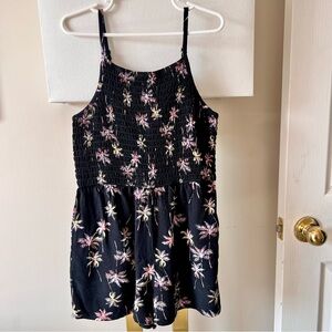 Art Class | Black Palm Print Shorts Jumpsuit - 8
